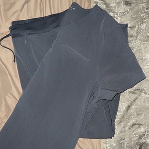 XL Grey Mandala Scrubs